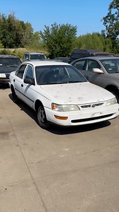 74K views · 1.8K reactions | In 1996, you could get a NEW CAR for 15k that would last 30 years, the Toyota Corolla #toyotacorolla #reliablecars #manualtransmission #msrp #1996 #autorecycling #junkyard #autopartscity | Auto Parts City, Inc. | Facebook