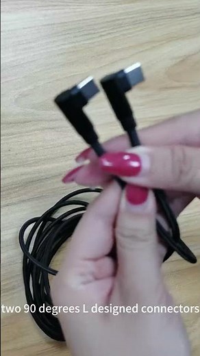 Right Angle 90 Degree Type C to C 60W PD Fast Charge for Iphone#usbcable #fastcharging#typec#iphone