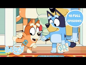NEW Bluey Series 1, 2 & 3 FULL EPISODES | Featuring Bingo, Dad Baby and 16 More! 💙🧡 | Bluey - Videos For Kids
