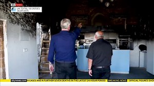 Jewish chef whose restaurant was torched by Arab-Israeli rioters 'feels no anger and no desire for vengeance'