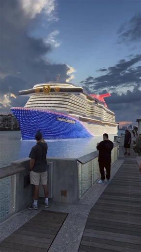 Carnival Cruise Line on Instagram: "Carnival Celebration is bringing a little extra sparkle today ✨From our Carnival family to yours, Happy Holidays! ❤️"