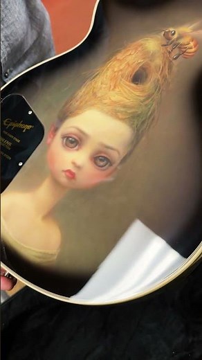 Sold! Epiphone Adam Jones Les Paul Custom Art Collection Mark Ryden’s Queen Bee Antique Silverburst