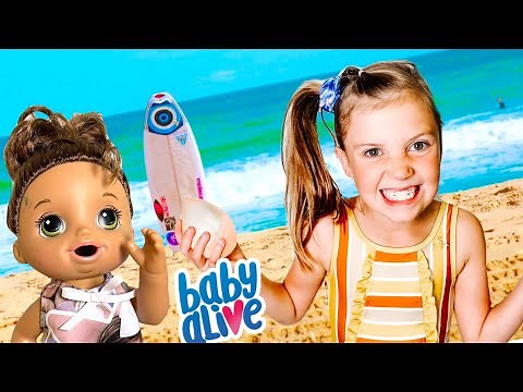 Stella Teaches Cindy to Swim!