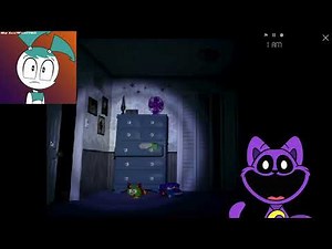 Jenny wakeman plays FNAF 4 with catnap