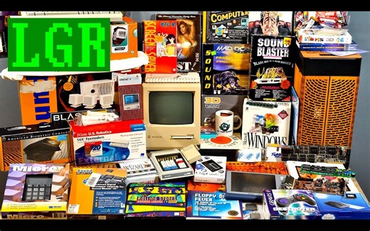 【古董硬件】LGR开箱这半年来粉丝送的老硬件和外设与老游戏和小礼物 | 作者：LGR | 机翻中文