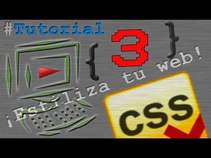 Tutorial #3 CSS y HTML - Crear archivos CSS y enlazarlos con HTML