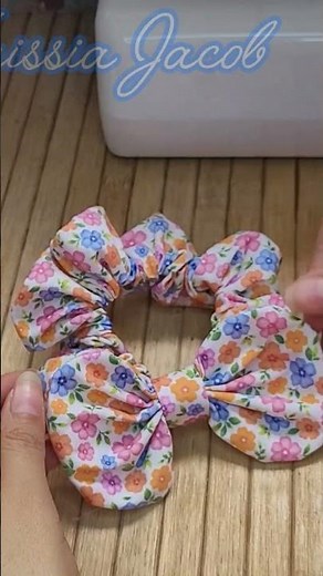 💥Tutorial sencillo para hacer un Scrunchies #diy