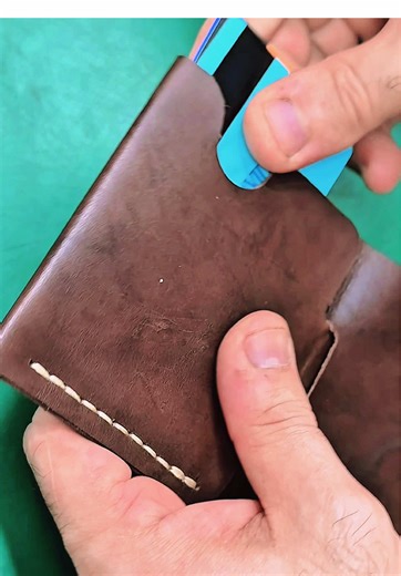 Billetera de Una Sola Pieza: Tutorial de Marroquinería