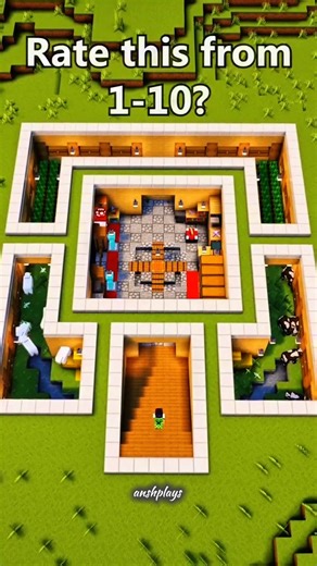 Underground Home 🏠 #minecraft #shorts #youtubeshorts #gameplay