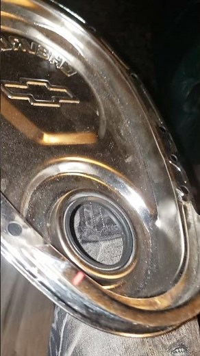 SBC Timing Cover Cut - Timing Cover Install With Motor In Car