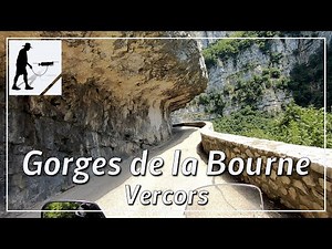 Gorges de la Bourne, Balcony Road D531, Vercors, France - by motorcycle