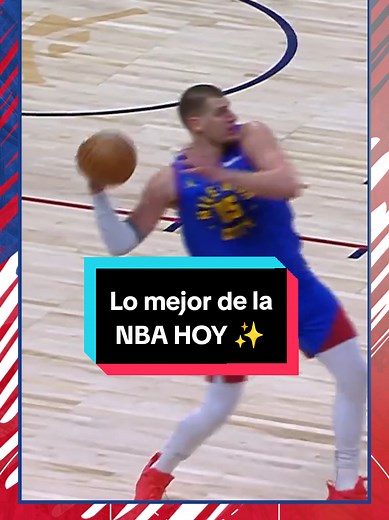 Las mejores jugadas de la NBA HOY 🤩🏀 #nba #highlight #basketball #sports