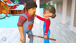 2.2M views · 38K reactions | Evil Reading Child Doll Squid Game - Scary Teacher 3D Tani Christmas Happy Ending | Prof. Kenneth Feil | Facebook