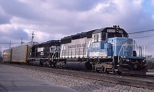 NS Maersk Sealand #3329 at Bellevue Ohio