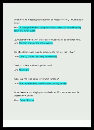 Minnesota Special Boiler License Exam Study Guide for MHS Custodians Guaranteed A Score Guide Soluti