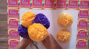 198K views · 6.3K reactions | Flores para Dia de Muertos #diy #tutorial #manualidaes #DiaDeMuertos | Gio Mini Tutoriales | Facebook