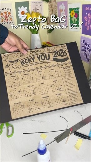 Zepto Paper Bag DIY #youtubeshorts #zeptodelivery #zeptoapp #craftideas #trendingshorts #diy #craft