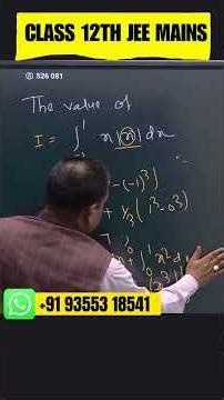 Definite Integral: Technique to Easily Format Modulus Function | CBSE Class 12#maths #mathematics