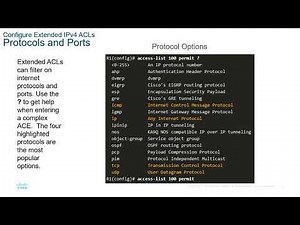 CCNA3-ENSAv7 - Lecture Module 05 - ACLs for IPv4 Configuration