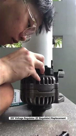 Voltage Regulator Replacement for BMW E46 M43 (Bosch). Comment if you want the detailed process!