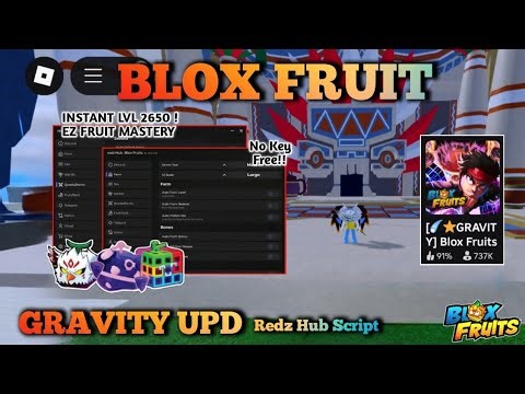 BLOX FRUIT 2025 UPD GRAVITY BEST SCRIPT - FALCON BOSS, AUTO FARM, SEA EVENT, QUESTS, RAIDS (NO KEY)