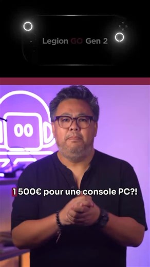 2.2K views · 217 reactions | 1 500€ pour une #console PC ?!  #lenovo #gaming | Le Journal du Geek | Facebook