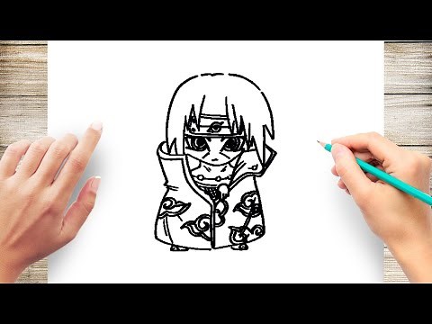 How to Draw Chibi Itachi