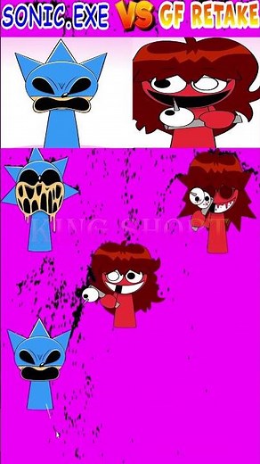 Sonic.exe VS GF Retake - Incredibox Sprunki \\ 2d