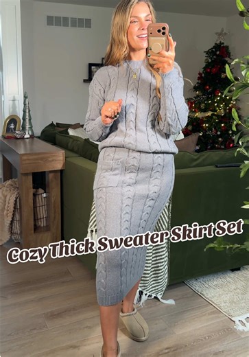 I’d honestly pay this price just for the sweater it’s that good! No cheap and thin material here, this is so thick and cozy! Big big fan! #fashiondeals #tiktokshopcybermonday #tiktokshopblackfriday #bfcm #ttsmidwest