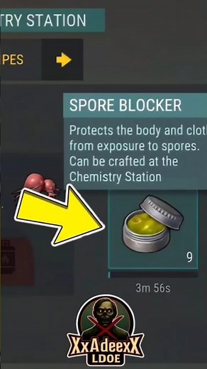 How to Get Spore Blocker 💊 Chemistry Station Guide | Last Day on Earth Survival
