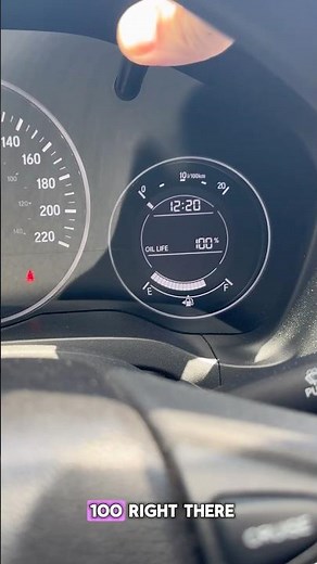 [How-To] Reset Engine Oil Life Monitor (2016 Honda HRV - Canada)