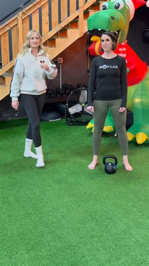 𝗜𝗥𝗢𝗡 𝗟𝗔𝗕 𝗜𝗡𝗖. on Instagram: "Day 1 of the 1️⃣2️⃣ DAYS of FITMAS! 🎄Here’s your first fun flow to dip your toe in the kettlebell magic of the season! THE KICKOFF COMPLEX 1 Single Arm Deadlift 1 Dead Clean 1 Single Arm Swing (Rack it again!) 1 Strict Press Swing switch or safe put down. We recommend completing this work round SIX TIMES on one arm, before switching to the other side. Repeat for a total of 2-4 rounds (that way ⬆️) - rest as needed. Kickin’ off the cookie season with this c