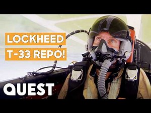 Kevin and Dave Swipe Lockheed T-33 Jet Moments Before An Air Show! | Airplane Repo