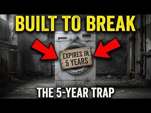 Your Washer Is Designed to Die in 5 Years. Here's Proof.