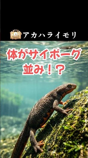 Japanese Fire-Bellied Newt: Phenomenal Regenerative Ability and Hidden Deadly Toxin 【30-Second Da...