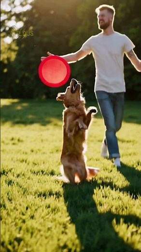 Dog and His Human's Epic Playdate! 🎾