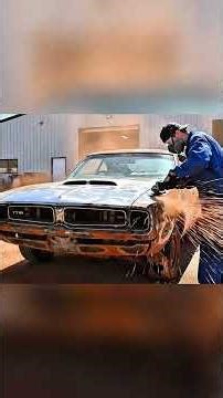 1970 Dodge Charger R/T Restoration | Rust Wreck to Glossy Black Muscle Beast | ASMR Car Restoration