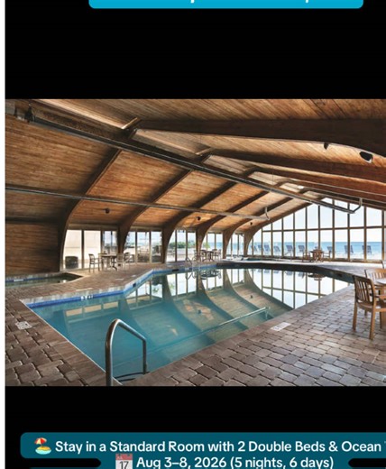 🌊✨ Beach Vacation Deal Alert! ✨🌊 📍 Sands Ocean Club Resort — North Myrtle Beach, SC 🏖️ Stay in a Standard Room with 2 Double Beds & Ocean View 📅 Aug 3–8, 2026 (5 nights, 6 days) 💰 Total with me: $831.47 (Save 30% OFF the public price of $854.83!) 🎉 Why you’ll love it: • Spectacular ocean views right from your room • Indoor & outdoor pools lazy river & hot tubs • On-site dining & lounges with beachfront vibes • Iconic Ocean Annie’s Beach Bar for drinks live music • Fully equipped fitness c