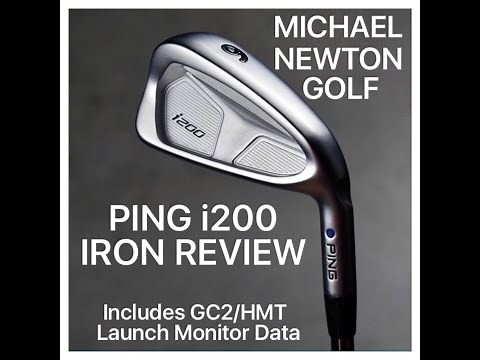 Ping i200 Iron Review With Launch Monitor Data