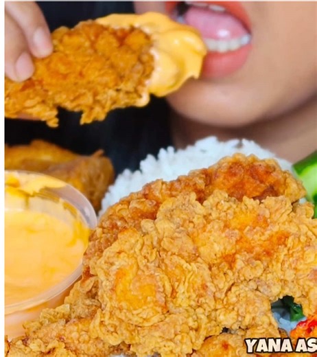 Delicious Crispy Chicken ASMR Experience