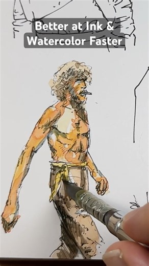 Above all else, guard your heart..Pro 4:23 #penandink #inkdrawing #watercolor