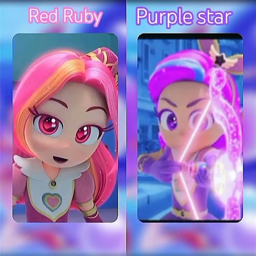 versi red Ruby dan purple star 😘💜❤️🤭😉