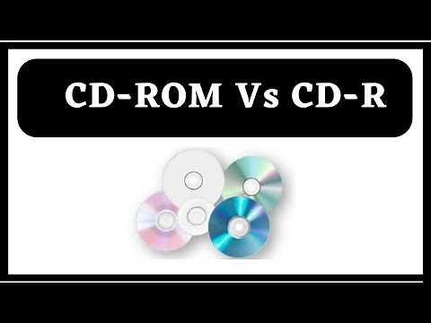 What is Difference Between CD-ROM and CD-R | CD-ROM Vs CD-R |