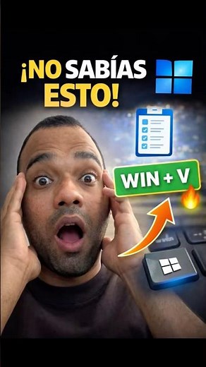 Activa el portapapeles en Windows y mejora tu Ctrl+V 🔥 #Windows #TrucosPC