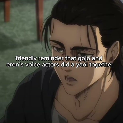 (cr - baixy__) #anime #gojo #eren #aot #jjk