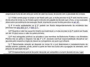 Código processo civil em áudio - artigo 77 a 78 | voz humana