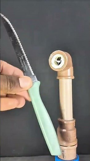 Simple Plumbing Trick to Remove a Broken Threaded PVC Pipe