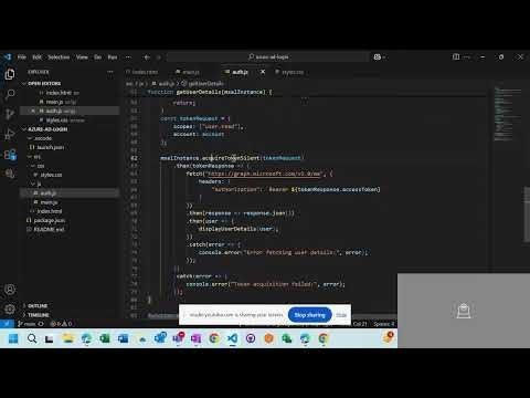 How to Add Azure AD Authentication to Your HTML Web Application Easily