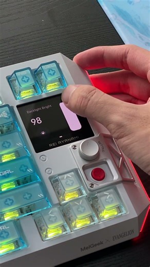 Melgeek Centauri 80 x EVANGELION #keyboard #melgeek #unboxing #evangelion #anime