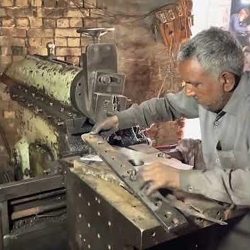 Incredible Process of Making heavy Power Press from Scratch